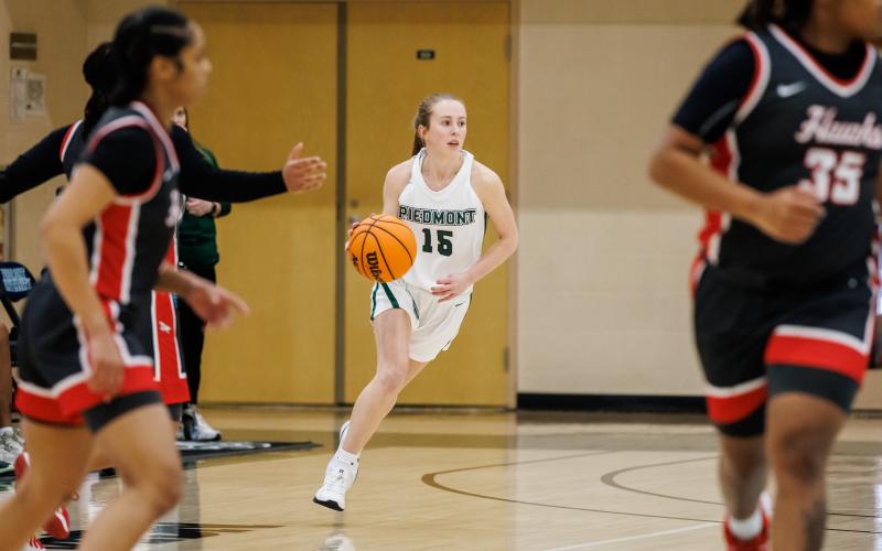 Former Habersham Central Lady Raider Kelsey Banks has emerged as a key player right down the road at Piedmont University, where she’s in her junior year. KARL MOORE/Special