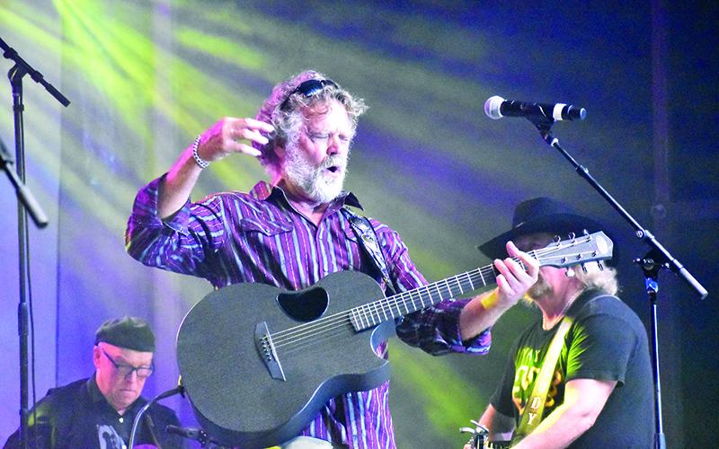 John Schneider was the lead act in Cornelia’s free concert in May. MATTHEW OSBORNE/Staff
