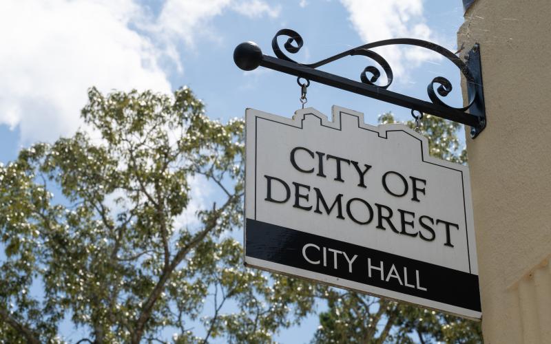 Demorest hears from residents about wants for the future of the city. ZACH TAYLOR/Staff