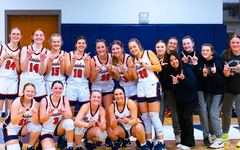 The Lady Raiders are riding high after winning their sixth straight game this week. They will look to make it seven in a row Friday against East Forsyth. BROOKE BARBOUR/Special