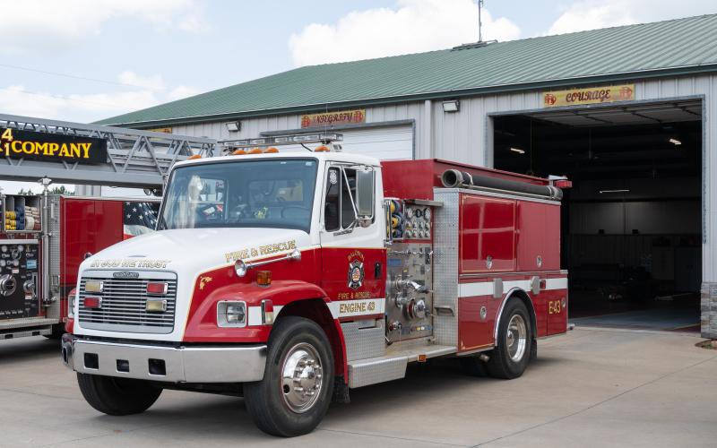 Baldwin Fire Department will be looking for new leadership in the coming weeks. The department will function normally until then. ZACH TAYLOR/Staff
