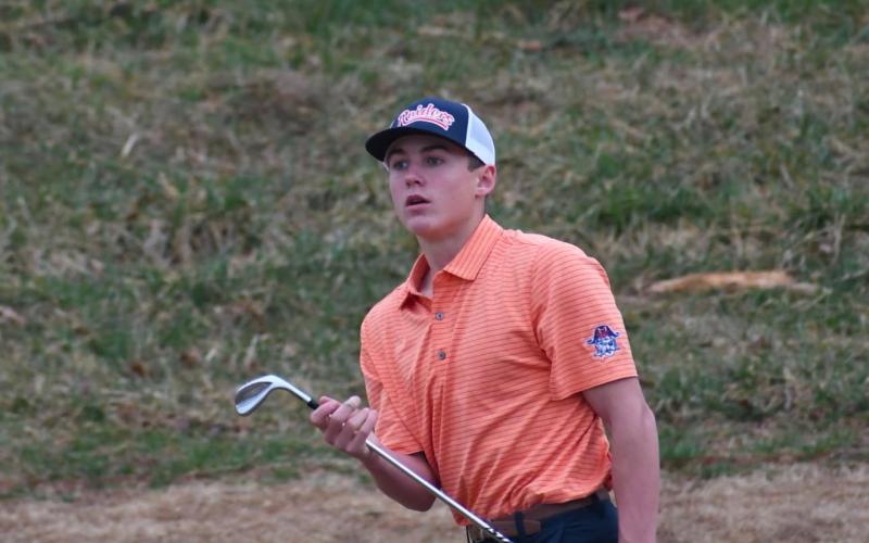 Junior Zac Baker has made big improvements over the course of his young career and will be a key component for this year’s Habersham golf team. LANG STOREY/Staff