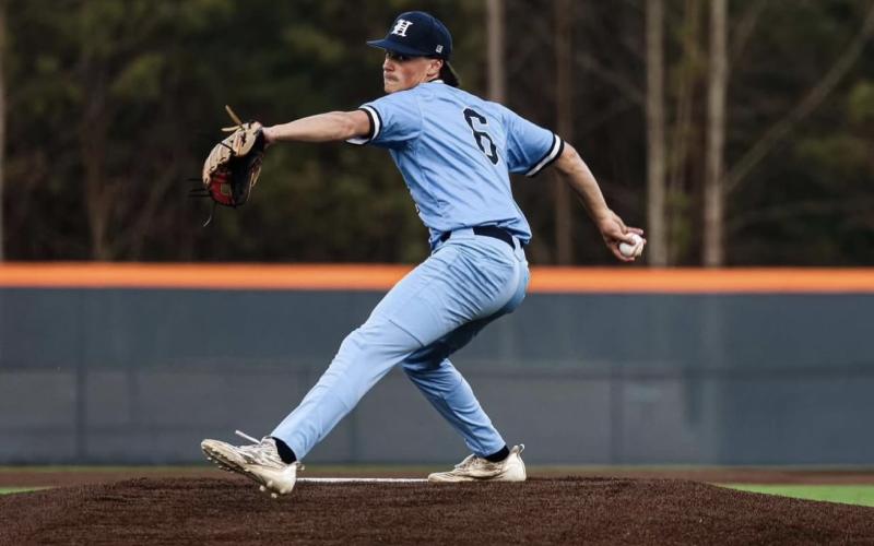 Ethan Wheeler has done a little bit of everything during Habersham Central’s current win streak, including pitching, racking up hits and playing solid defense in the field. SUBMITTED