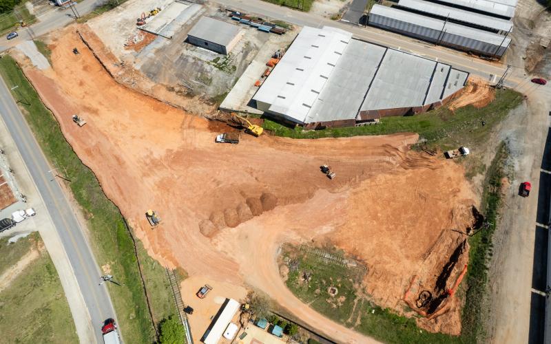 Cornelia’s new park needs a water line replacement after discovering that the line was an old six-inch cast iron water line, inadequate to fill the city’s needs, as the line runs into the eight-inch line on Irvin Street, which feeds the city’s largest manufacturer, Fieldale. FILE