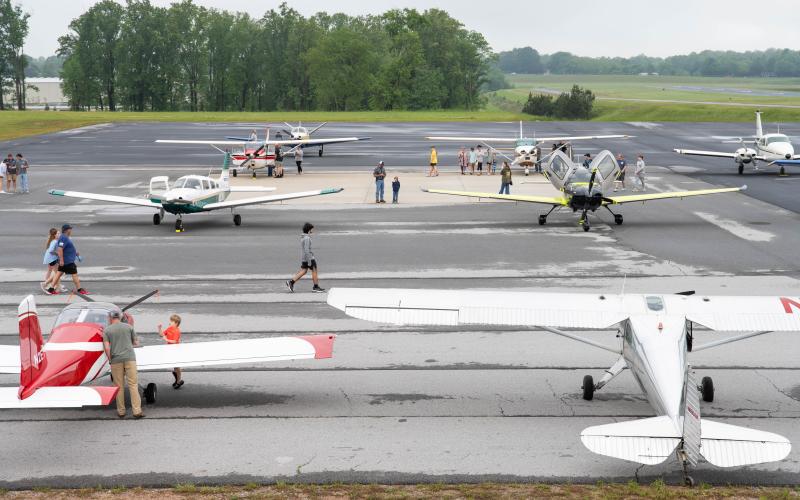 The Habersham County Airport Commission is currently over its expenditures for the year, with eight percent remaining in the fiscal year. ZACH TAYLOR/Staff