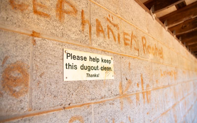 Habersham County Board of Commissioners want to repair and remodel dugouts at Diamond Memorial fields, but had varying ideas on how to pay for it while discussing the county’s Fiscal Year 2026 budget. ZACH TAYLOR/Staff