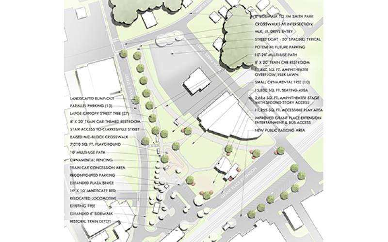 Cornelia’s new park, beside the Kinetic Amphitheater project, is set to be named after City Manager Donald Anderson. (Submitted)