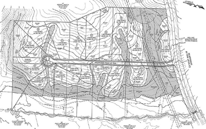 The Habersham County Board of Commissioners is considering rezoning for a new subdivision. (Submitted)