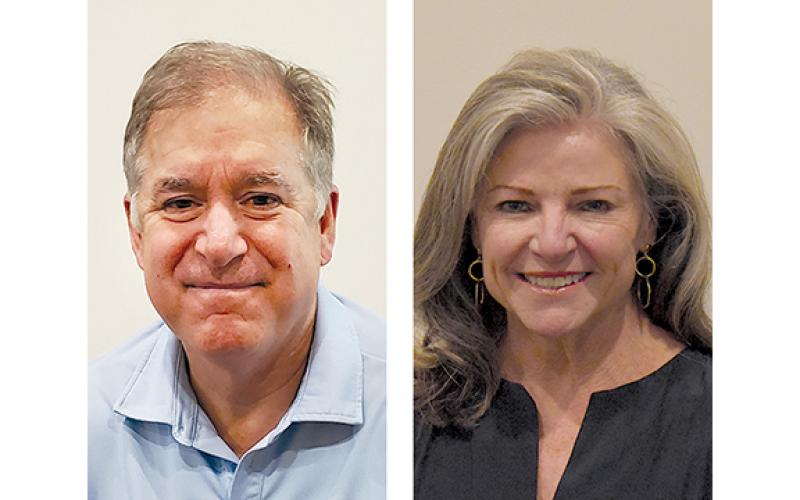 Rick Coulon and Leigh Johnston are both seeking the Post 4 Clarkesville City Council seat.