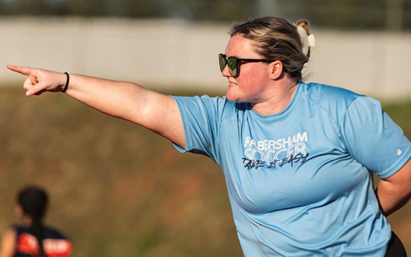 Margaret Birkbeck will be the head coach of the Habersham Central High School flag football team next season. Birkbeck was an assistant coach on the team last year. (Submitted)