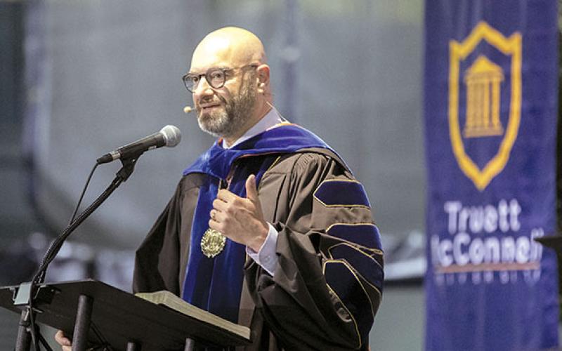 Emir Caner was Truett McConnell University’s president for 17 years. He separated from TMU in September 2025. (File)