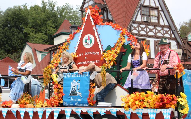 Helen's 55th annual Oktoberfest is now underway! The long-running festival kicked off last weekend with a parade. DENISE ETHERIDGE/WCN