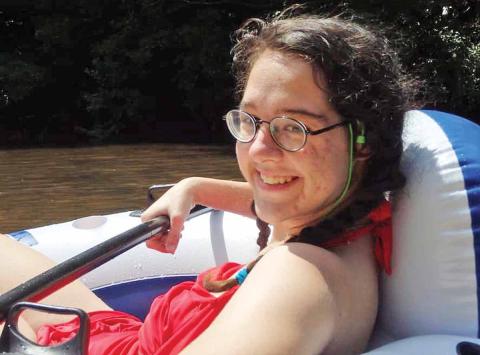 Katie Richins enjoys the outdoors. Richins was a newly licensed driver when she crashed Aug. 17 in Stephens County, leaving her with injuries that were not “survivable,” according to medial professionals.