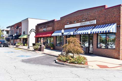 The city of Clarkesville is up for a national award after garnering attention for its rebuild efforts after a nighttime fire tore through the historic downtown square. The fire originated in a restaurant that used to be located behind this side of the square. Despite hardships, Clarkesville successfully rebuilt. (Photo/CHAMIAN CRUZ)