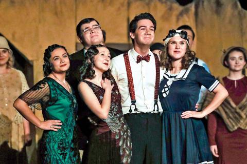 SUBMITTED The principal cast of “Failure: A Love Story” includes Habersham Central High School 12th-graders Chelsey Murphy, Grace Wills, Jonah Free, Rylan Pugh and Kellsie Rogers.