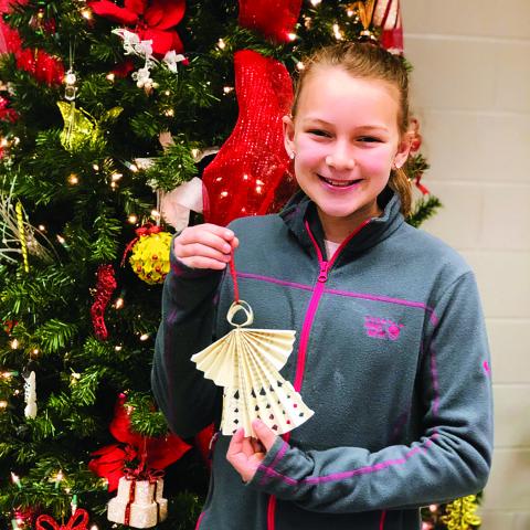 Olivia Terrell's angel ornament heads to state tree 