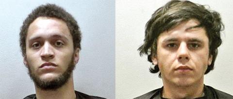 Rhett Walker Branson, 25, of Clarkesville and Vincent Wayne Goss, 24, of Mt. Airy