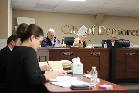 Councilman John Hendrix brought a Moody’s report to the Tuesday meeting highlighting the city and water and sewer bond’s decreased ratings.