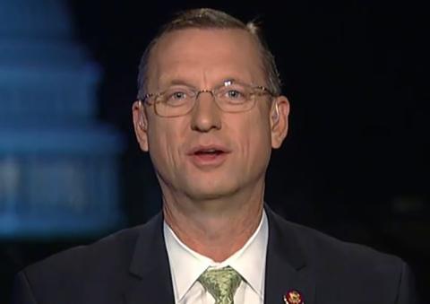 U.S. Rep. Doug Collins said in a Fox interview that Democrats were “in love with terrorists.”