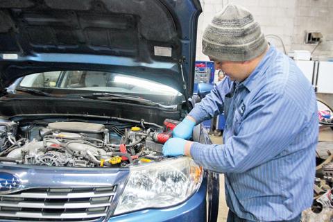York’s Garage has been in business since 1955. Joel Alexander has owned it since 2015.