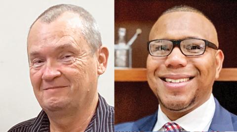 Jeffrey Lunsford and Trent Davis will run for county commission in their respective districts.