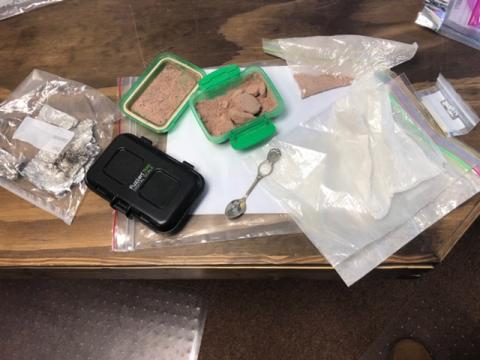 Habersham County Sheriff's deputies seized a trafficking amount of meth and heroin Wednesday.