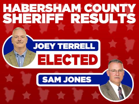 Joey Terrell appears headed for his fourth term as sheriff of Habersham County.