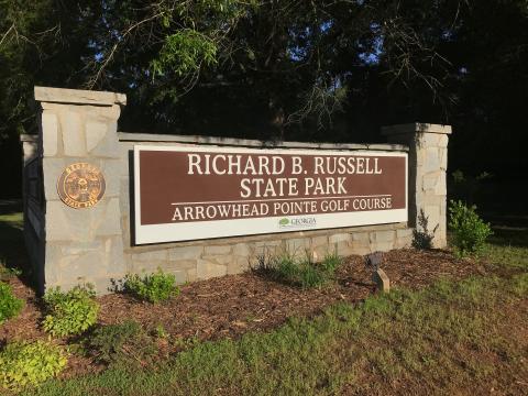 Gary Jones / Located in Elbert County, Richard B. Russell State Park provides a welcome retreat, and includes Arrowhead Pointe Golf Course. 