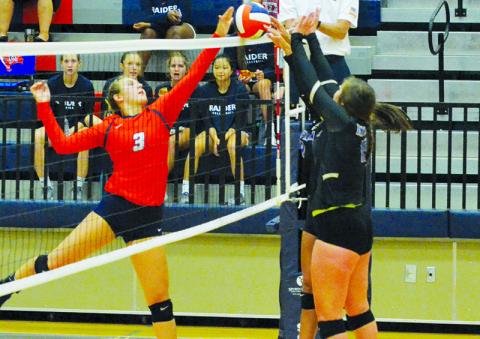 Habersham Central’s Alexandra  Shalikashvili (3) was the top volleyball vote getter in the Blitz Hall of Fame balloting for 2020.