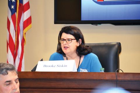 Brooke Siskin of Gainesville is one of two Democratic candidates for Congress in the Aug. 11 runoff. She participated in the Farm Bureau political forum in Clarkesville on May 26.