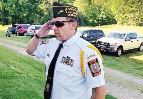Jim Morgan served in the U.S. Army during Operation Desert Storm.