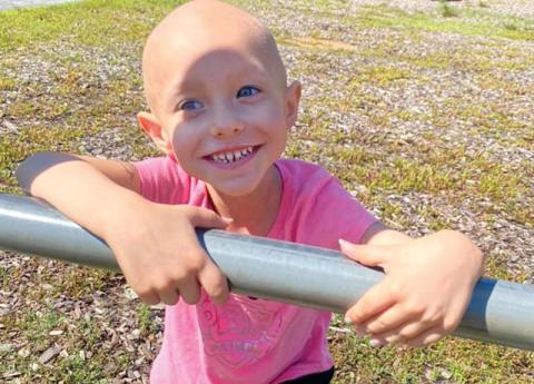 Scarlett LaCount of Cornelia continues to battle stage 5 Wilms Tumor Cancer. There will be a community benefit at Pitts Park in Clarkesville on Aug. 1.