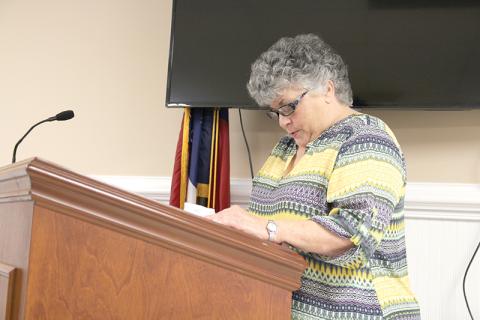 Demorest resident Cecilia Nelson approached the council during the Tuesday meeting to retell her account of the Demorest Police removing her granddaughter from her home.