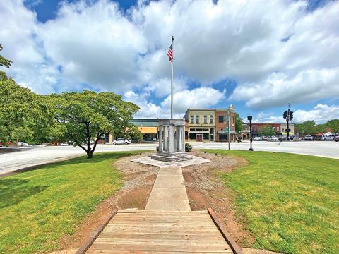 The city of Clarkesville wants to take over the upkeep of the War Memorial downtown.