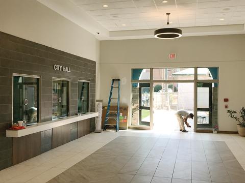 Cornelia's new city hall is open for business and will house all of the city's administrative personnel.