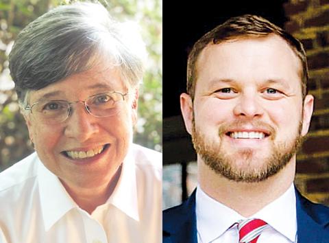 Dee Daley (left) and Bo Hatchett are their parties' nominees for Senate District 50 in the Nov. 3 election.