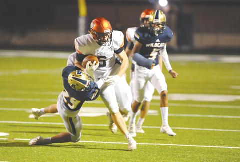 Habersham Central’s Azzi Cervantes has made a major mark  in his first year of football at any level. TOM ASKEW/Special