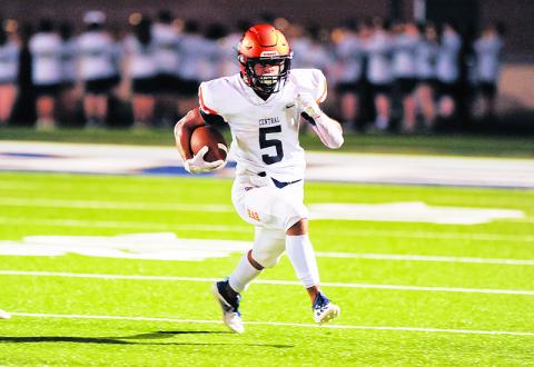 Habersham Central’s Jackson Clouatre leaves the school as its fourth-leading rusher all time. TOM ASKEW/Special
