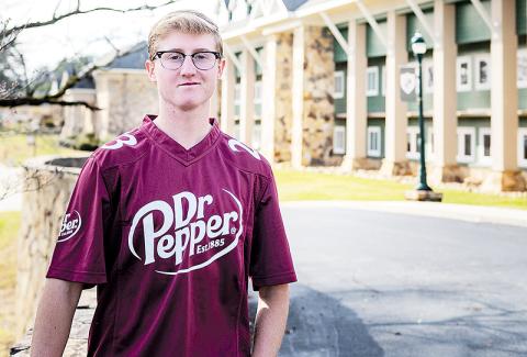 Kale Corbett was given a scholarship after beating the odds of surviving a rare cancer, but he wanted the woman who helped save his life to share in that joy. BRIAN CARTER/Submitted