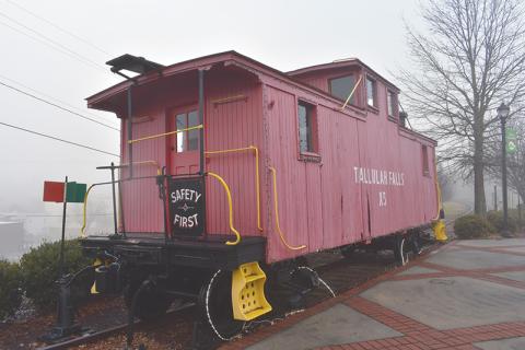 The Tallulah Falls Railroad X5 Caboose in Cornelia is in need of refurbishing in the near future.
