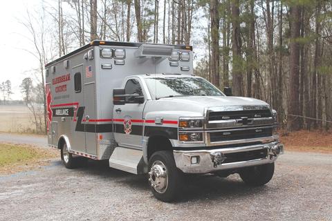 The refurbished ambulance for Habersham County Emergency Services will save taxpayers around $90,000.