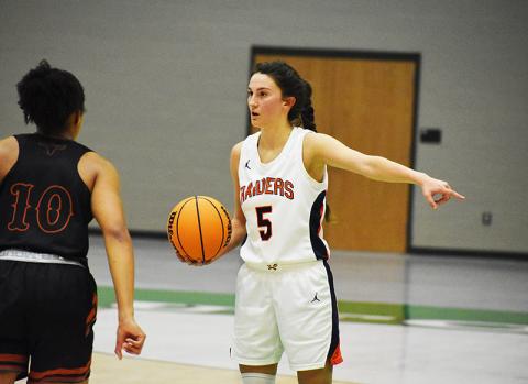 Habersham Central's Addie Penick competed in her first home state playoff game Tuesday night.