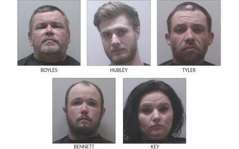 Habersham County Sheriff's Office: Five most wanted fugitives. 