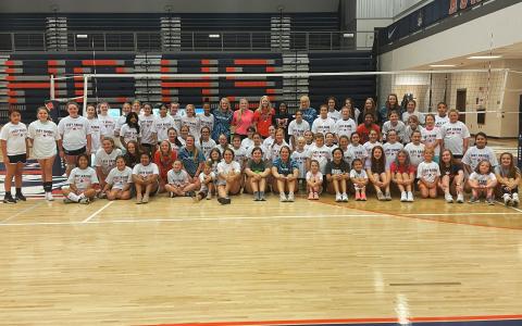 Raider Volleyball Camp was fun for all, as the girls got a chance to practice their skills before the fall season begins. SUBMITTED
