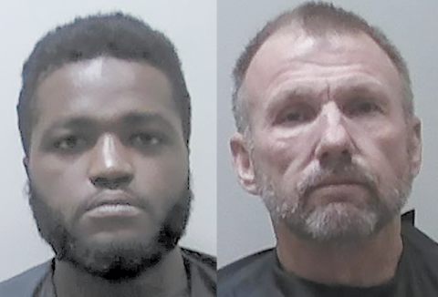 Earnest Rayshawn Hunter, 25, of Alto and Steven Ray Robinson, 55, of Demorest