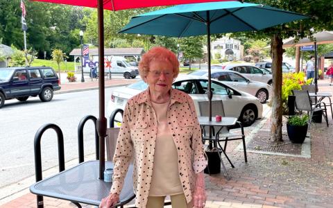 Habersham County’s longest serving Meals on Wheels volunteer Nancy Stovall  has been serving seniors for more than two decades. BRIAN WELLMEIER/Staff