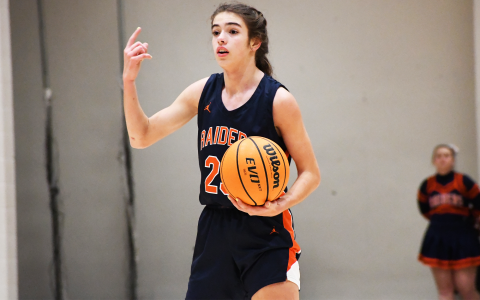 Kyia Barrett was one of three Lady Raiders who earned all-region awards for the 2021-2022 season. CODY ROGERS/Staff