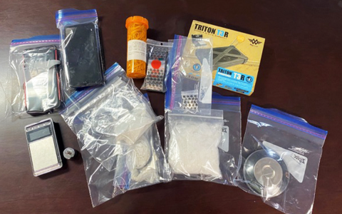 Drugs and other items were seized from the vehicle driven by Andrew Nelson Dover on March 9. ARDEO/Submitted