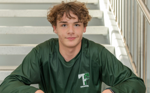 Record-setting Tallulah Falls freshman swimmer Emre Sungur has already stood out in his first season with the swim team. TALLULAH FALLS SCHOOL/Submitted 
