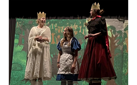 Shown from left are Allie Hall of Stephens County; McKinley Ward and Madison Ward, both of Habersham County. SUSAN RAMSEY/Submitted